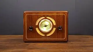 1935 American Bosch Old Antique Wood Vintage Tube Radio Converted to a Bluetooth Speaker