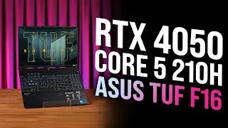 MEKANİZE GÜÇ GİTTİĞİN HER YERDE! ASUS TUF GAMING F16 | NVIDIA RTX 4050 - INTEL CORE 5 210H