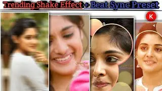 Trending Shake effect with beat sync preset | Kinemaster beat sync preset link | shake effect Preset