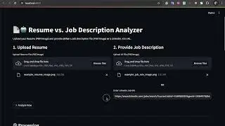 Resume vs. Job Description Analyzer | AI-powered Resume Matching Tool with Prefect Monitoring