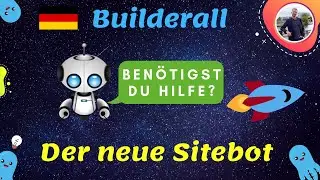 Builderall 3.0 - Wie richte ich den Sitebot ein?  - Deutsches Tutorial 2019