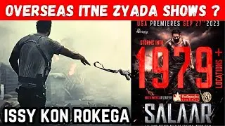 Salaar Massive Overseas Screen Counts | Salaar Latest Update | Prabhas | Shruti Haasan