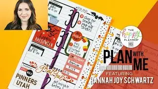 Plan With Me! // Feat. Hannah // Happy Halloween!