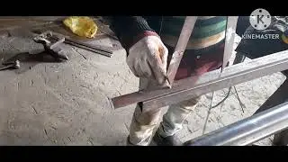 Fabricating Railing 16mm Roundbar with Simple Design//Intalling Ralling@kametaltvvlog