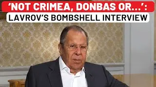 Lavrov Stuns Trump With Territory Declaration After Washington Summit: &lsquo;Not Crimea, Donbas Or&hellip;&rsquo;