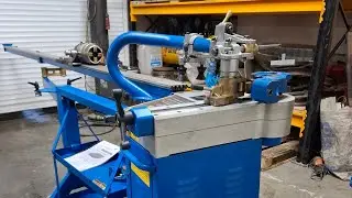 Трубогиб итальянский, фирмы Ercolina MB-42 с двухкоординатным позиционером А40/Р.
