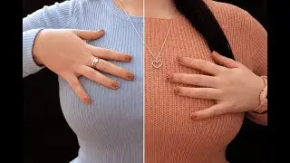 99 💙🩷 Blue & Pink Cozy Fabric Scratches | Scratches & Taps | No Talking ASMR