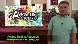 7/28/19 - Graceway Church Video Announcements