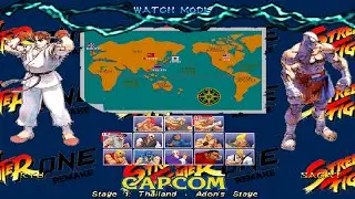 🎮 Street Fighter ONE REMAKE Mugen 🎮【 Gameplay + Link 】