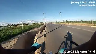 [Road Cycling] Lusaka, Zambia | Munali Road → Zambezi Road | January 2022