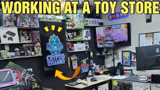 Working at a Toy store in New Jersey