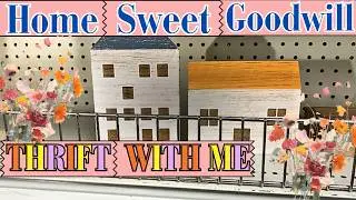 Home Sweet Goodwill Thrift With Me For Vintage Home Decor