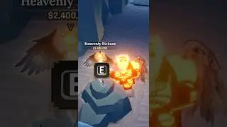 How to get heavenly pickaxe in the forge on Roblox