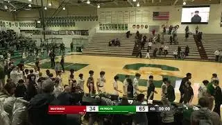 Varsity Boys Basketball - Stevenson Patriots vs. Mundelein High School Mustangs