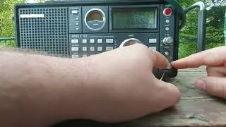 Shortwave Bandscan using 100ft longwire miles from RF interference in Central NY Part1 22 UTC 9/1/25