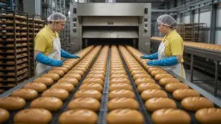 How Sourdough Bread Is Made in a Factory &ndash; The Most Satisfying Fermentation Process You&rsquo;ll Ever See!