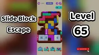 Slide Block Escape Level 65 Walkthrough 🧩 | Go Answer