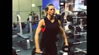 SHOULDER BURNING WORKOUT- SARAH BOWMAR