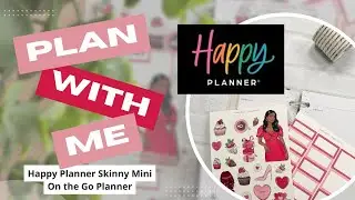 ❤️ PLAN WITH ME ❤️ Happy Planner Skinny Mini | On the Go Planner | Skinny Mini | PWM | 02/02/26