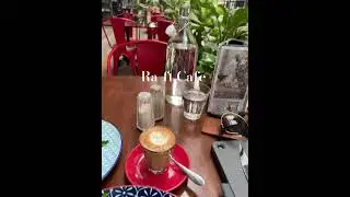 Great Al-Fresco Brunch spot! Ra-Ft - Mont Kiara 🥐#cafehopping #brunch #eggsbenedict #coffee