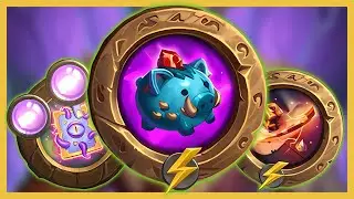 Hoggy Bank AND Quilligraphy Set! | Hearthstone Battlegrounds