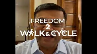 Freedom2Walk&Cycle - Message from our leaders | Rajesh Pandya | Surat Municipal Corporation