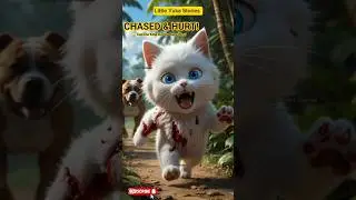 Heartwarming Cat Rescue | Animated | Kindness Cartoon | Animal Rescue | Short Film | #short #aicat