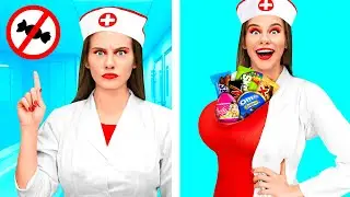 Как Пронести Еду в Больницу | Крутые Розыгрыши и Трюки от Happy Funny
