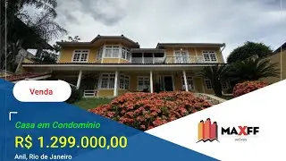 Linda Casa no Condom&iacute;nio Bosque dos Esquilos em Jacarepagu&aacute; RJ 