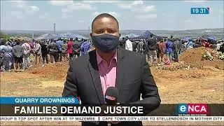 Quarry drownings | Families demand justice