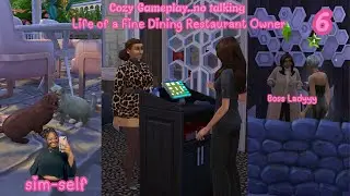 Sim-Self Diaries: Running a 4-Star Restaurant 🩷 | No Commentary Gameplay