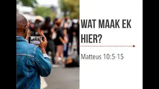 5) 40 Dae - Wat maak ek hier?