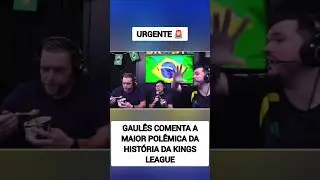 🚨 POL&Ecirc;MICA NA KINGS LEAGUE 🚨 #kingsleague #kingsnation #gaules #liminha #apoka #tribo #liminhag0d