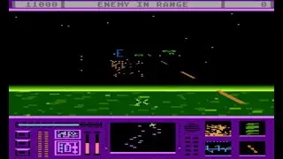 The Last Starfighter beta - retitled to Star Raiders II (Atari 8-bit 800/800XL/65XE) HD 720p50