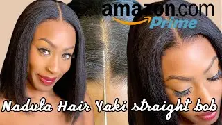 beginner friendly yaki straight glueless Amazon bob unit Ft. Nadula Hair Amazon