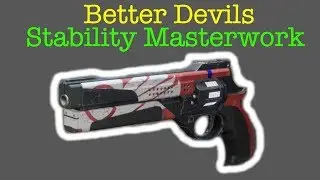 Destiny 2 | Better Devils Stability Masterwork Gameplay!