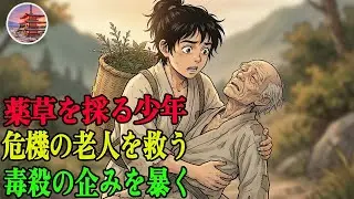 貧しい薬草売りの少年が命がけで守った老人――明かされた息子の父親毒殺計画 | 野談 | 伝説 | 昔話 | 説話 | 民話