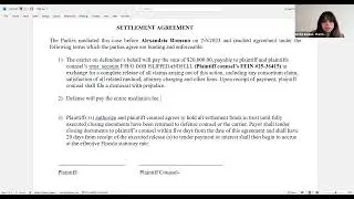 Mediation Settlement Agreements as a Solo Practitioner