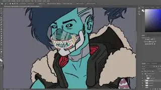 Speed Art: No gangs - Cyberpunk 2077 Illustration Contest
