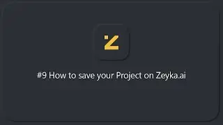 #9 How to save your Project on Zeyka.ai | Zeyka.ai: Figma for Designers Homeowners & Material Brands