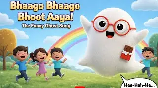 Bhaago Bhaago Bhoot Aaya 👻 | Funny Ghost Song for Kids | Baby Rhymes 2026