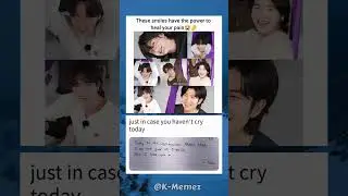 These smiles can Heal your pain 💜🥹 #kpop #kpopmemes #bts #btsmemes #funny #memes #jungkook #tae