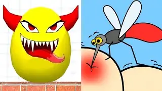 DRAW TO SMASH : Logic Puzzle -  Save The Dog vs HELP OUT STORY: Brain Puzzle - ASMR Gameplay.