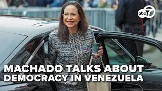 LIVE: María Corina Machado speaks at the Heritage Foundation
