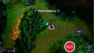 AD Ryze PENTAKILL - World Of The League