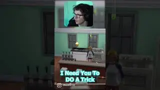 Mixer The Party Trickster 🥛#twitchstreamer #smallstreamer #sims4 #sims #twitch #mixer #shorts