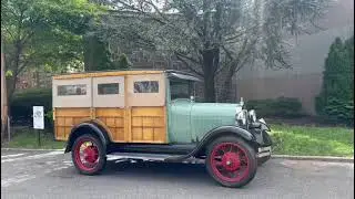 Charming 1929 Ford Model A Woody Wagon