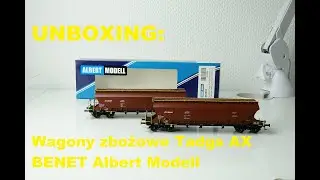 UNBOXING: Wagony zbożowe Tadgs AX BENET Albert Modell