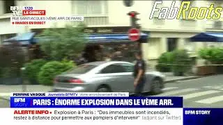 Une violente explosion au gaz vient d&rsquo;avoir lieu dans le centre de #Paris 🔥🔥🔥