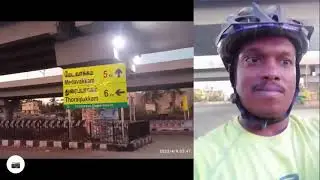30km + Morning ride | #384400km | #readyforfuture | #anandhaselvan | Photo with 3D Map view